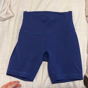Lululemon wunder train shorts larkspur 6 inches